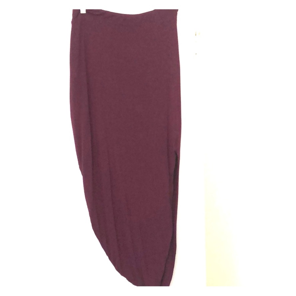 Bella Luxx Asymmetrical long pencil skirt S